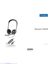 Plantronics Blackwire C420-M User Manual