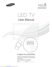 Samsung series 4 4000 User Manual