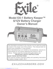 Exile EX-1 Battery Keeper Owner's Manual