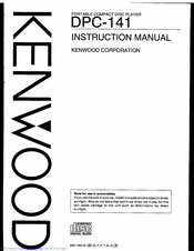 Kenwood DPC-141 Instruction Manual