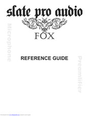 Slate FOX Reference Manual
