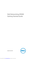 Dell Networking Z9500 Getting Started Manual