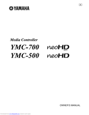 Yamaha neoHD YMC-700 Owner's Manual