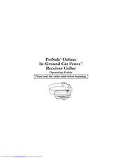 Petsafe Deluxe In-Ground Cat Fence Operating Manual