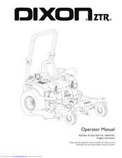 Dixon 966057501 Operator's Manual