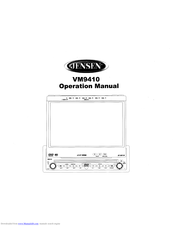 Jensen Mobile Multimedia AM/FM/DVD Receiver VM9410 Operation Manual