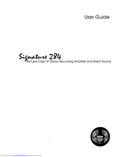 Lexicon Signature 284 User Manual