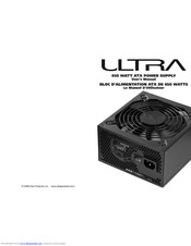 Ultra 650 Watt ATX Power Supply User Manual