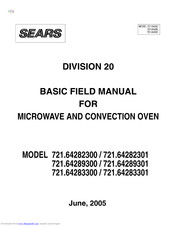 Sears 721.64283300 Manual
