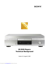 Sony DVP-NS9100ES - Cd/dvd Player User Manual