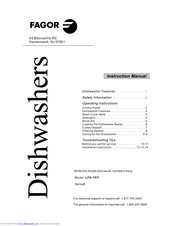 Fagor LFA-75IT Instruction Manual