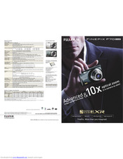 FujiFilm FINEPIX F70 exr Specifications
