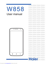 Haier W858 User Manual