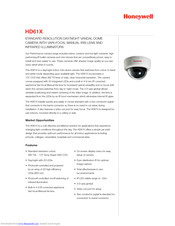 Honeywell HD61X Specifications