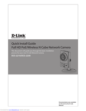 D-Link DCS-2210 Quick Install Manual