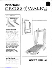 ProForm PFTL20350 User Manual