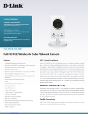 D-Link DCS-2210 Specifications