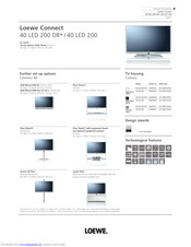Loewe Connect 40 LED 200 DR+ Product Information