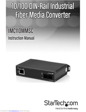 StarTech.com IMC110MMSC Instruction Manual