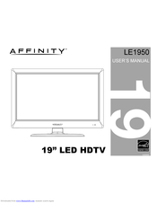 Affinity LE1950 User Manual