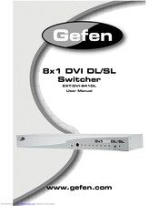 Gefen EXT-DVI-841DL User Manual
