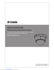 D-Link DCS-6113 Quick Install Manual