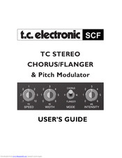 TC Electronic Stereo Chorus/Flanger User Manual