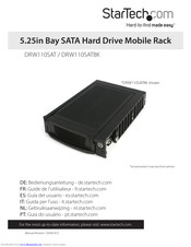 StarTech.com DRW110SAT Instruction Manual