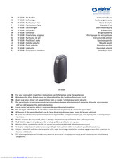Alpina SF-5068 Instructions For Use Manual
