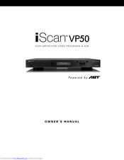 iScan VP50 Owner's Manual