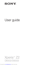 Sony Xperia Z Ultra User Manual