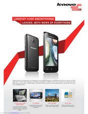 Lenovo A390 Specifications