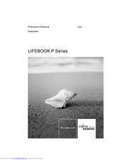 Fujitsu Siemens Computers LIFEBOOK P Series Easy Manual