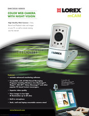 Lorex DMC2030 Series Specifications