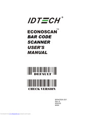ID Tech Econoscan User Manual