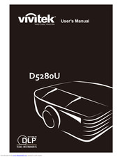 Vivitek D5280U User Manual