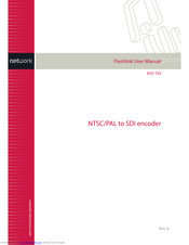Network Electronics Flashlink ADC-SDI User Manual