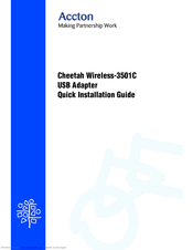 Accton Technology Cheetah Wireless-3501C Quick Installation Manual