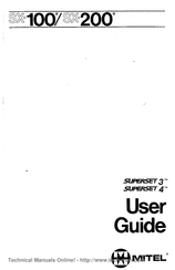 Mitel Superset 4 User Manual