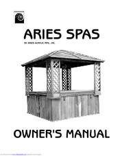 Aries Acrylic Aries Spas Owner's Manual