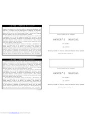 Omega AL-100-H Owner's Manual