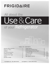 Frigidaire Refrigerator Use & Care Manual