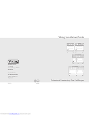 Viking F20533 Installation Manual