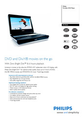 Philips PET825/75 Specifications