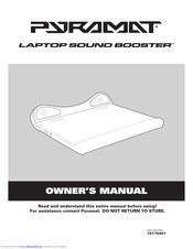Pyramat Laptop sound booster Owner's Manual