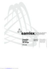 Samlexpower STS-30 Owner's Manual