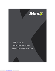 BionX Bicycle User Manual