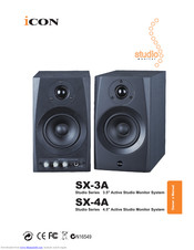 ICON SX-4A Owner's Manual