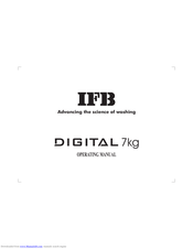Ifb Digital Operating Manual