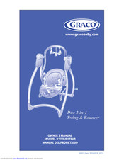 Graco Baby Swing Owner's Manual